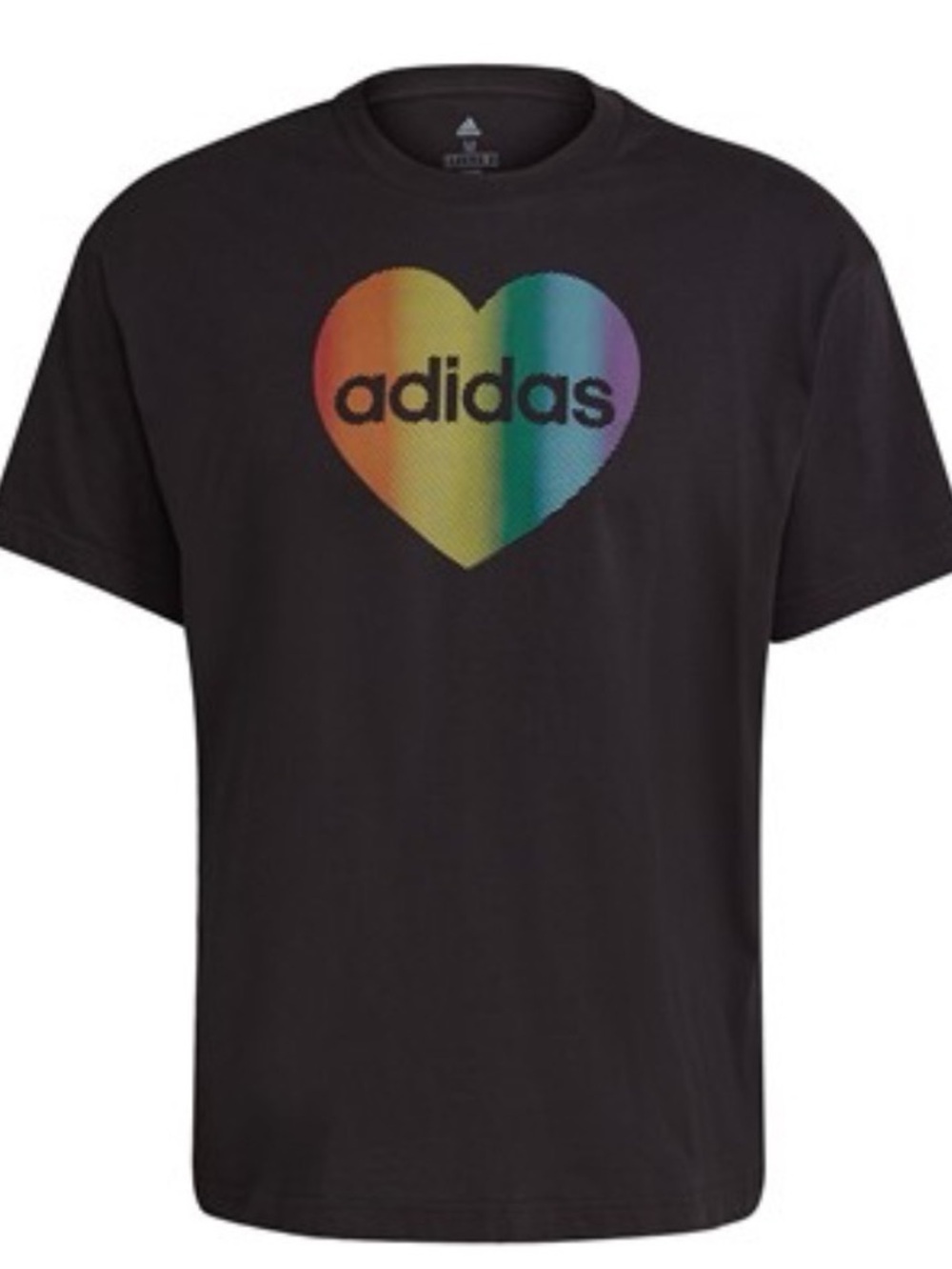Adidas Woman’s 2XL Gay Pride 🏳️‍🌈 Black T Shirt